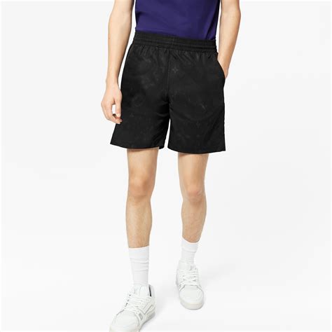 water monogram board shorts men